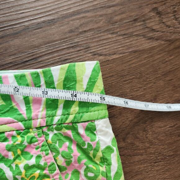 Lilly Pulitzer The Callahan Short 0 Beach Resortwear Vacation Floral Cottagecore - Picture 5 of 7